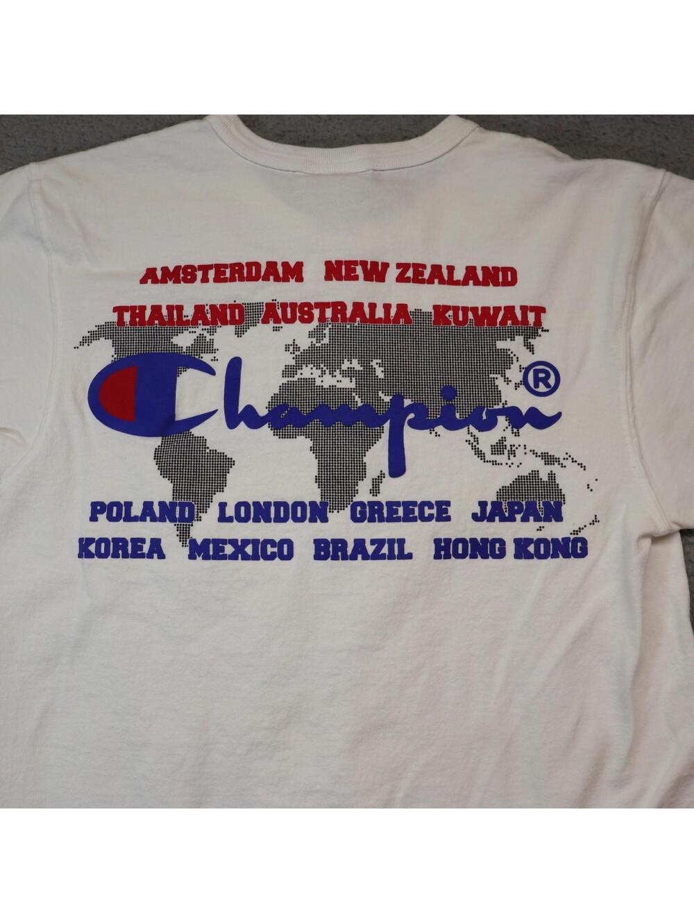 Champion Shirt Small Authentic Vtg Graphic London